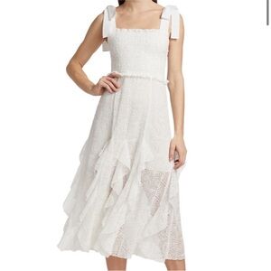 Alice and Olivia Jocelyn Eyelet Dress (6)